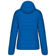 KARIBAN kapucnis bélelt meleg és ultrakönnyű Női kabát KA6111, Light Royal Blue-XS