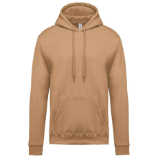 KARIBAN kapucnis férfi pulóver KA476, Camel-XL