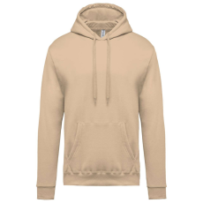 KARIBAN kapucnis férfi pulóver KA476, Light Sand-M