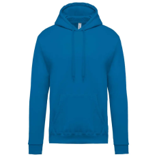 KARIBAN kapucnis férfi pulóver KA476, Tropical Blue-XS