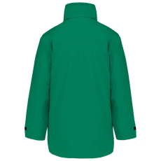 KARIBAN kapucnis kabát steppelt béléssel KA677, Kelly Green-XL