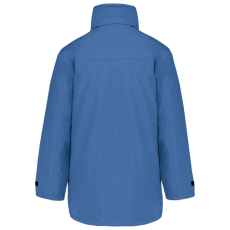KARIBAN kapucnis kabát steppelt béléssel KA677, Light Royal Blue-3XL
