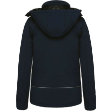 KARIBAN kapucnis,Női bélelt softshell kabát KA651, Navy-S női dzseki, kabát