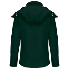 KARIBAN kapucnis Női softshell dzseki KA414, Bottle Green-2XL női dzseki, kabát