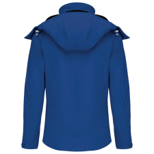 KARIBAN kapucnis Női softshell dzseki KA414, Dark Royal Blue-M női dzseki, kabát