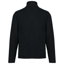 KARIBAN környezetbarát, unisex cipzáras mikropolár pulóver KA9121, Black-S női pulóver, kardigán