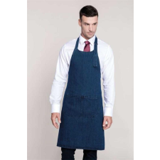 KARIBAN Kötény Kariban nyakbaakasztós unisex (100%pamut 280g/m2) navy, U lakástextília