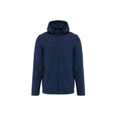 KARIBAN levehető ujjú kapucnis softshell dzseki KA422, Navy-L