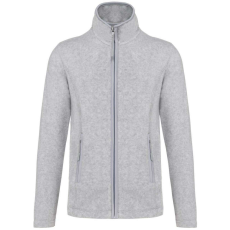 KARIBAN MAUREEN Nöi cipzáras polár pulóver KA907, Ash Heather-XL