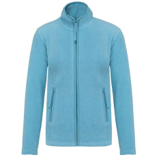 KARIBAN MAUREEN Nöi cipzáras polár pulóver KA907, Cloudy Blue Heather-2XL