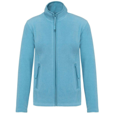 KARIBAN MAUREEN Nöi cipzáras polár pulóver KA907, Cloudy Blue Heather-S női pulóver, kardigán