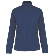 KARIBAN MAUREEN Nöi cipzáras polár pulóver KA907, Deep Blue-2XL