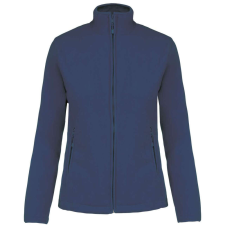KARIBAN MAUREEN Nöi cipzáras polár pulóver KA907, Deep Blue-3XL női pulóver, kardigán
