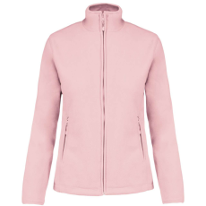 KARIBAN MAUREEN Nöi cipzáras polár pulóver KA907, Pale Pink-2XL
