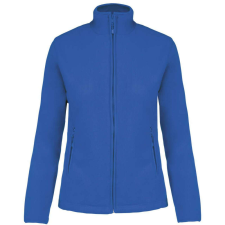 KARIBAN MAUREEN Nöi cipzáras polár pulóver KA907, True Indigo-XL női pulóver, kardigán