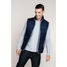 KARIBAN Mellény Kariban cipzáras unisex (100%poliészter) navy, M