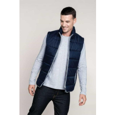 KARIBAN Mellény Kariban cipzáras unisex (100%poliészter) white, S munkaruha