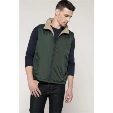 KARIBAN Mellény Kariban Record polár béléses unisex, black/grey, 2XL munkaruha