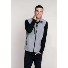 KARIBAN Mellény Kariban softshell férfi cipzáras férfi (300g/m2) red, 3XL