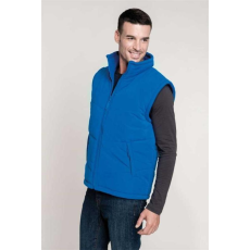 KARIBAN Mellény Kariban uniszex cipzáras zsebbel unisex (100%poliészter) light royal blue, 2XL