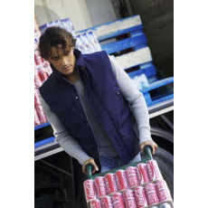 KARIBAN Mellény Wk munkás unisex (100%poliészter 560g/m2) navy, 2XL