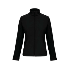 KARIBAN Női 3 rétegű softshell dzseki, Kariban KA400, Black-3XL