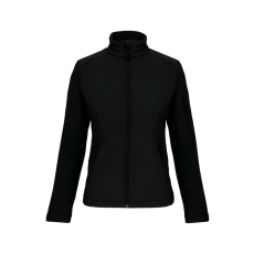 KARIBAN Női 3 rétegű softshell dzseki, Kariban KA400, Black-XL