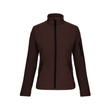 KARIBAN Női 3 rétegű softshell dzseki, Kariban KA400, Chocolate-XL női dzseki, kabát