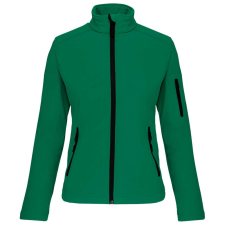 KARIBAN Női 3 rétegű softshell dzseki, Kariban KA400, Kelly Green-4XL női dzseki, kabát