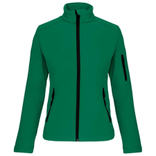KARIBAN Női 3 rétegű softshell dzseki, Kariban KA400, Kelly Green-L női dzseki, kabát