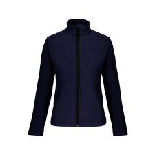 KARIBAN Női 3 rétegű softshell dzseki, Kariban KA400, Navy-L női dzseki, kabát