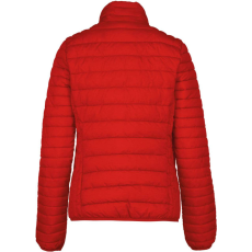 KARIBAN Női bélelt meleg és ultrakönnyű kabát KA6121, Red-M