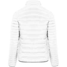KARIBAN Női bélelt meleg és ultrakönnyű kabát KA6121, White-XS női dzseki, kabát