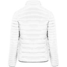 KARIBAN Női bélelt meleg és ultrakönnyű kabát , Kariban KA6121, White-M női dzseki, kabát