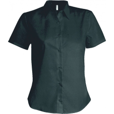 KARIBAN Női blúz Kariban KA540 Ladies' Short-Sleeved non-Iron Shirt -L, Zinc