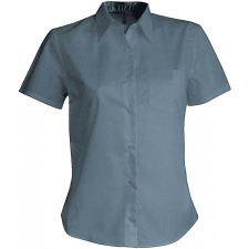 KARIBAN Női blúz Kariban KA548 Judith &gt; Ladies&#039; Short-Sleeved Shirt -2XL, Silver blúz