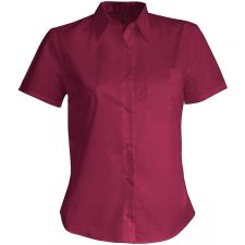 KARIBAN Női blúz Kariban KA548 Judith &gt; Ladies&#039; Short-Sleeved Shirt -XS, Wine blúz