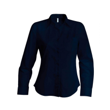 KARIBAN Női blúz Kariban KA549 Jessica &gt; Ladies&#039; Long-Sleeved Shirt -XL, Navy blúz