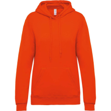 KARIBAN Női kapucnis pulóver, Kariban KA473, Orange-2XL női pulóver, kardigán