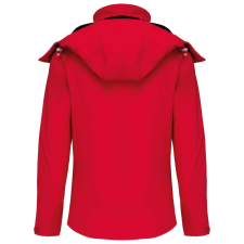 KARIBAN Női kapucnis softshell dzseki, Kariban KA414, Red-2XL női dzseki, kabát