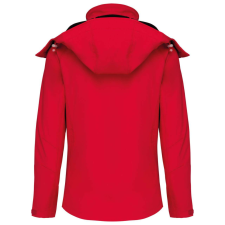 KARIBAN Női kapucnis softshell dzseki, Kariban KA414, Red-3XL női dzseki, kabát