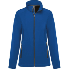 KARIBAN Női két rétegű softshell dzseki, Kariban KA425, Light Royal Blue-XS