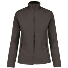 KARIBAN Női MAUREEN cipzáras polár pulóver, Kariban KA907, Green Olive-3XL