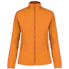 KARIBAN Női MAUREEN cipzáras polár pulóver, Kariban KA907, Orange-XL