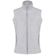 KARIBAN Női MELODIE polár mellény, Kariban KA906, Ash Heather-2XL női mellény