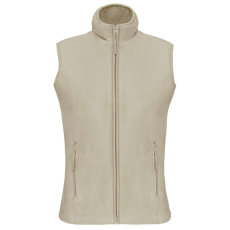 KARIBAN Női MELODIE polár mellény, Kariban KA906, Beige-2XL