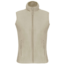 KARIBAN Női MELODIE polár mellény, Kariban KA906, Beige-XS női mellény