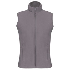 KARIBAN Női MELODIE polár mellény, Kariban KA906, Convoy Grey-2XL