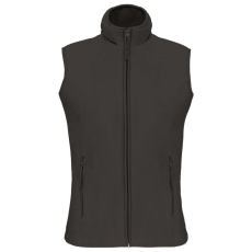 KARIBAN Női MELODIE polár mellény, Kariban KA906, Dark Grey-L