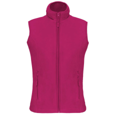 KARIBAN Női MELODIE polár mellény, Kariban KA906, Fuchsia-L